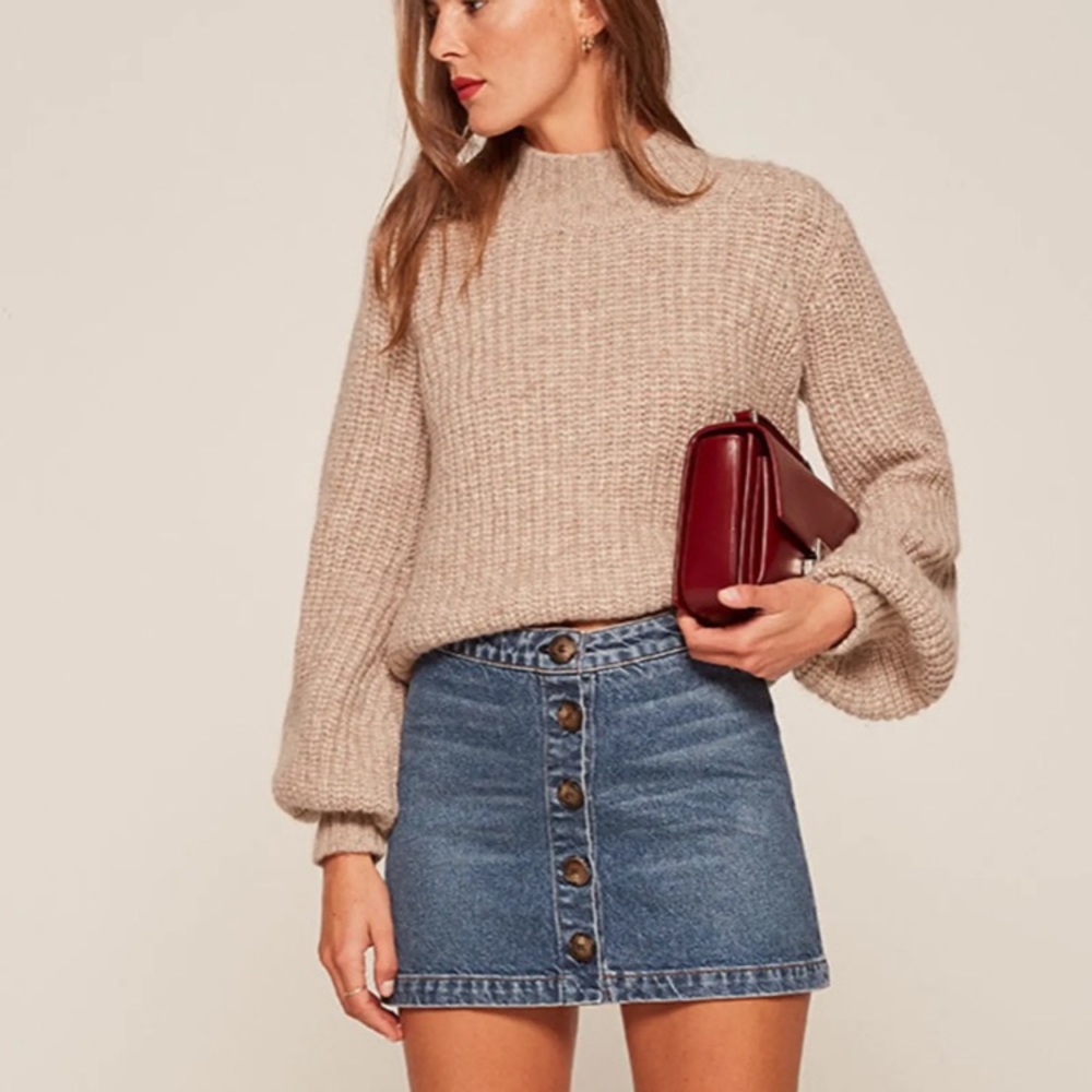 Reformation Candace Skirt 24